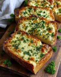 Garlic Bread With Cheese & Mushroom