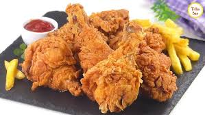 1 Piece Chicken 3 Piece Wings Meal